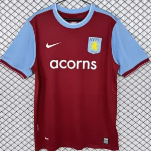 Aston Villa 2009/10 Retro Home Jersey Fan Version - Front View Aston Villa 2009/10 Retro Home Jersey Fan Version - Front View | KFCOOL
