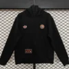 Aston Villa 2025/26 Black Hoody - Front View | KFCOOL