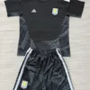 Aston Villa 2026/27 Goalkeeper Kids Kit Fan Version - Front View | KFCOOL