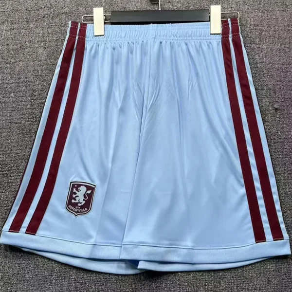 Aston Villa 2026/27 Home Shorts - Front View | KFCOOL