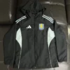 Aston Villa 2026/27 Black Windbreaker - Front View | KFCOOL
