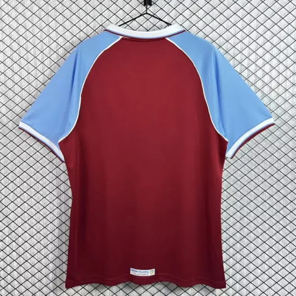 Aston Villa 1998/99 Retro Home Jersey Fan Version - Back View | KFCOOL