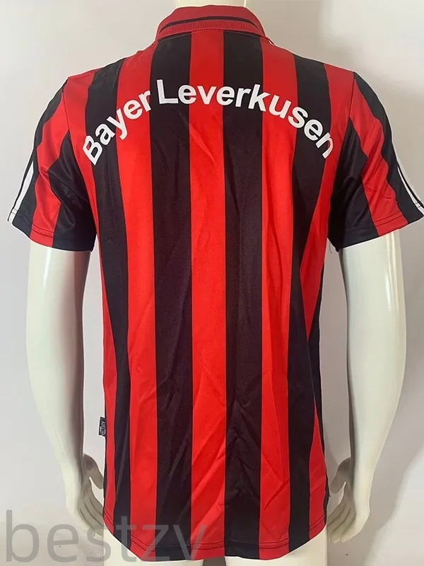 Bayer Leverkusen 2001/02 Retro Home Jersey Fan Version - Back View Bayer Leverkusen 2001/02 Retro Home Jersey Fan Version - Back View | KFCOOL