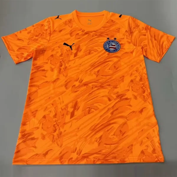 Bahia 2026/27 Goalkeeper Orange Jersey Fan Version - Front View | KFCOOL