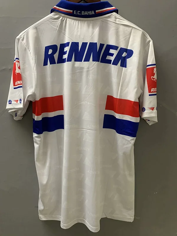 Bahia 1996/97 Retro Home Jersey Fan Version - Back View | KFCOOL