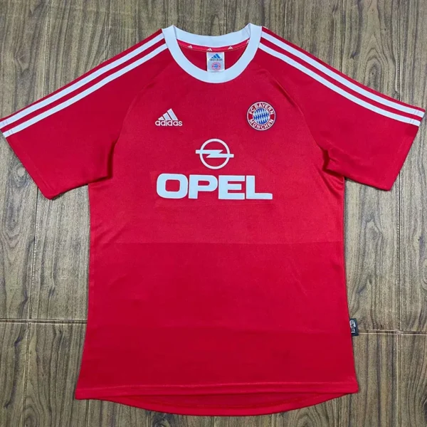 Bayern Munich 2000/01 Retro Home Red Jersey Fan Version - Front View Bayern Munich 2000/01 Retro Home Red Jersey Fan Version - Front View | KFCOOL