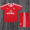 Bayern Munich 2001/02 Retro Home Kids Kit Fan Version - Front View | KFCOOL