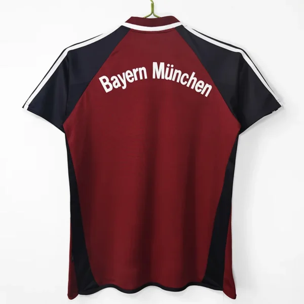 Bayern Munich 2001/02 Retro Home Jersey Fan Version - Back View Bayern Munich 2001/02 Retro Home Jersey Fan Version - Back View | KFCOOL