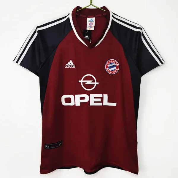 Bayern Munich 2001/02 Retro Home Jersey Fan Version - Detail View 3 Bayern Munich 2001/02 Retro Home Jersey Fan Version - Detail View 3 | KFCOOL