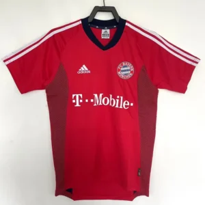 Bayern Munich 2002/03 Retro Home Jersey Fan Version - Front View Bayern Munich 2002/03 Retro Home Jersey Fan Version - Front View | KFCOOL
