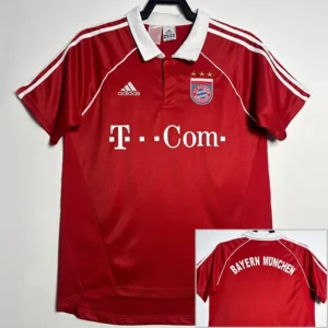 Bayern Munich 2005/06 Retro Home Jersey Fan Version - Front View Bayern Munich 2005/06 Retro Home Jersey Fan Version - Front View | KFCOOL