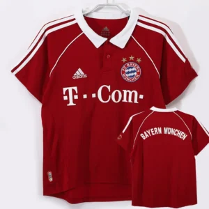 Bayern Munich 2006/07 Retro Home Jersey Fan Version - Front View Bayern Munich 2006/07 Retro Home Jersey Fan Version - Front View | KFCOOL