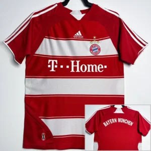 Bayern Munich 2007/08 Retro Home Jersey Fan Version - Front View Bayern Munich 2007/08 Retro Home Jersey Fan Version - Front View | KFCOOL