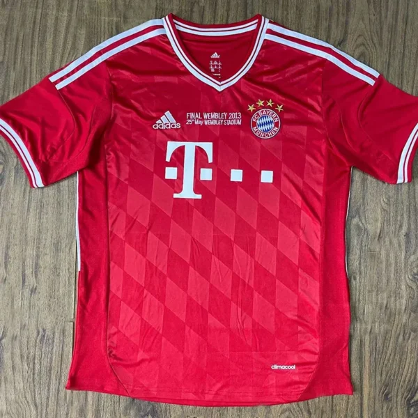 Bayern Munich 2013/14 Retro Home Jersey Fan Version - Front View | KFCOOL