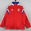 Bayern Munich 2014/15 Retro Red Windbreaker - Front View Bayern Munich 2014/15 Retro Red Windbreaker - Front View | KFCOOL