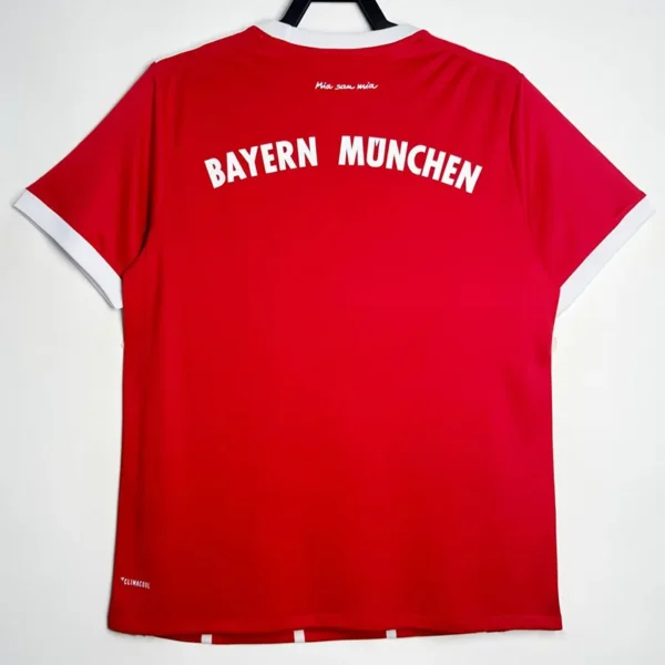 Bayern Munich 2017/18 Home Jersey Fan Version - Back View Bayern Munich 2017/18 Home Jersey Fan Version - Back View | KFCOOL