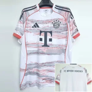 Bayern Munich 2025/26 Away Jersey Fan Version - Front View Bayern Munich 2025/26 Away Jersey Fan Version - Front View | KFCOOL