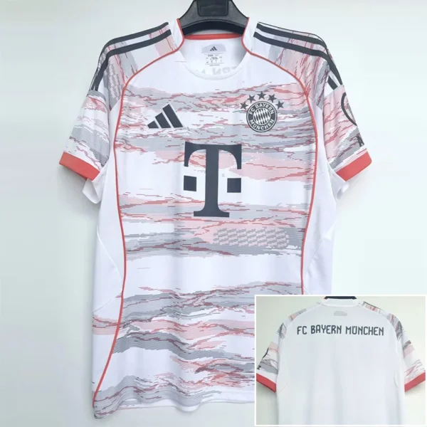 Bayern Munich 2025/26 Away Jersey Fan Version - Front View Bayern Munich 2025/26 Away Jersey Fan Version - Front View | KFCOOL
