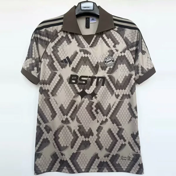 Bayern Munich 2025/26 Grey Jersey Fan Version - Front View Bayern Munich 2025/26 Grey Jersey Fan Version - Front View | KFCOOL