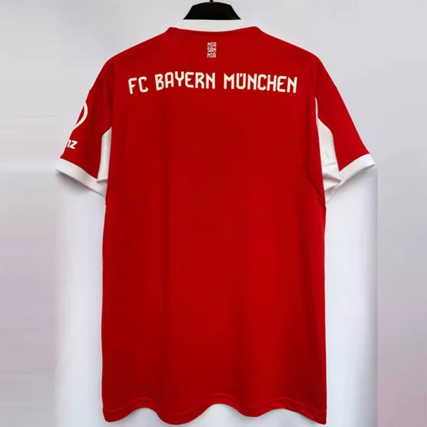 Bayern Munich 2025/26 Home Jersey Fan Version - Back View | KFCOOL