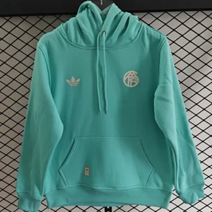 Bayern Munich 2025/26 Green Hoody - Front View | KFCOOL