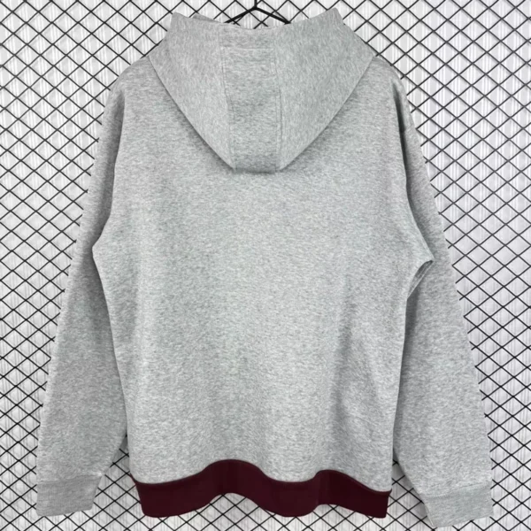 Bayern Munich 2025/26 Grey Hoody - Back View Bayern Munich 2025/26 Grey Hoody - Back View | KFCOOL