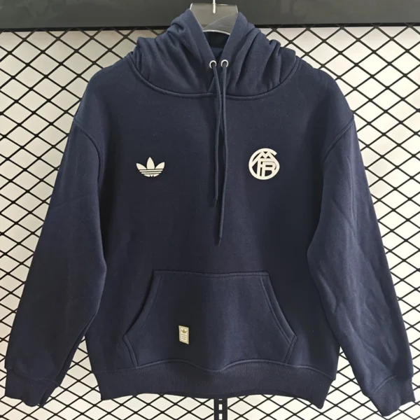 Bayern Munich 2025/26 Royal Blue Hoody - Front View | KFCOOL