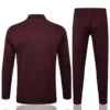 Bayern Munich 2025/26 Red Half Pull Tracksuit - Back View | KFCOOL
