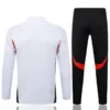 Bayern Munich 2025/26 White Half Pull Tracksuit - Back View Bayern Munich 2025/26 White Half Pull Tracksuit - Back View | KFCOOL