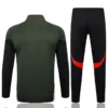 Bayern Munich 2025/26 Dark Green Jacket Tracksuit - Back View Bayern Munich 2025/26 Dark Green Jacket Tracksuit - Back View | KFCOOL