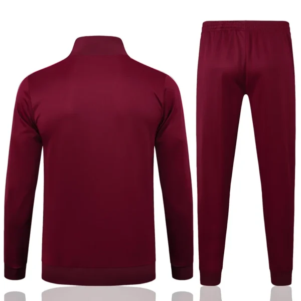 Bayern Munich 2025/26 Red Jacket Tracksuit - Back View | KFCOOL