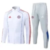 Bayern Munich 2025/26 Red White Jacket Tracksuit - Front View Bayern Munich 2025/26 Red White Jacket Tracksuit - Front View | KFCOOL