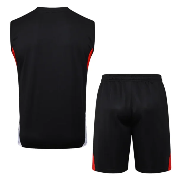 Bayern Munich 2025/26 Black Sleeveless Shorts - Back View Bayern Munich 2025/26 Black Sleeveless Shorts - Back View | KFCOOL