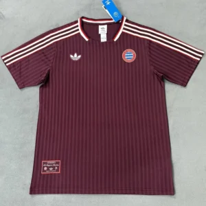 Bayern Munich 2025/26 Brown Red Training Shirt - Front View Bayern Munich 2025/26 Brown Red Training Shirt - Front View | KFCOOL