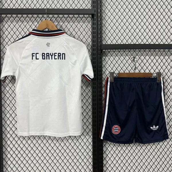 Bayern Munich 2026/27 Away Kids Kit Fan Version - Back View Bayern Munich 2026/27 Away Kids Kit Fan Version - Back View | KFCOOL