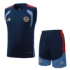 Bayern Munich 2026/27 Royal Blue Sleeveless Shorts - Front View Bayern Munich 2026/27 Royal Blue Sleeveless Shorts - Front View | KFCOOL