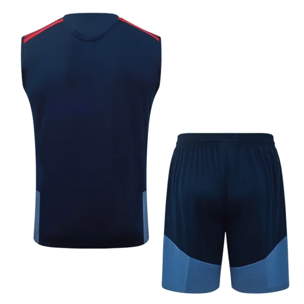 Bayern Munich 2026/27 Royal Blue Sleeveless Shorts - Back View Bayern Munich 2026/27 Royal Blue Sleeveless Shorts - Back View | KFCOOL
