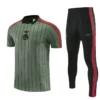 Bayern Munich 2026/27 Green Short Sleeve Pants Suit - Front View | KFCOOL