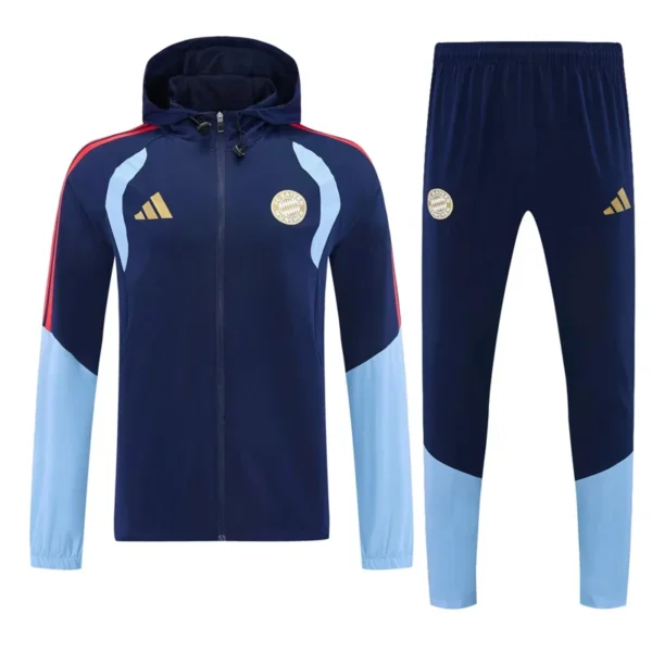 Bayern Munich 2026/27 Windbreaker Suit - Front View Bayern Munich 2026/27 Windbreaker Suit - Front View | KFCOOL