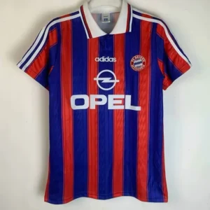 Bayern Munich 1995/97 Retro Home Jersey Fan Version - Front View Bayern Munich 1995/97 Retro Home Jersey Fan Version - Front View | KFCOOL