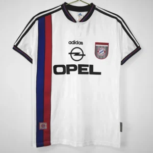 Bayern Munich 1996/98 Retro Away Jersey Fan Version - Front View Bayern Munich 1996/98 Retro Away Jersey Fan Version - Front View | KFCOOL