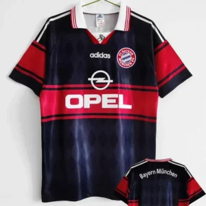 Bayern Munich 1997/99 Retro Home Jersey Fan Version - Front View Bayern Munich 1997/99 Retro Home Jersey Fan Version - Front View | KFCOOL
