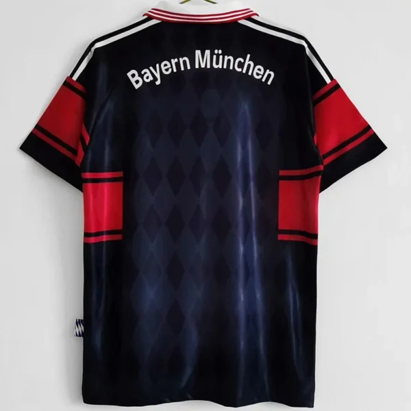 Bayern Munich 1997/99 Retro Home Jersey Fan Version - Back View Bayern Munich 1997/99 Retro Home Jersey Fan Version - Back View | KFCOOL
