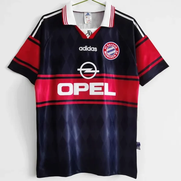 Bayern Munich 1997/99 Retro Home Jersey Fan Version - Detail View 3 Bayern Munich 1997/99 Retro Home Jersey Fan Version - Detail View 3 | KFCOOL