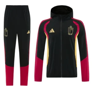 Belgium 2025/26 Windbreaker Suit - Front View Belgium 2025/26 Windbreaker Suit - Front View | KFCOOL