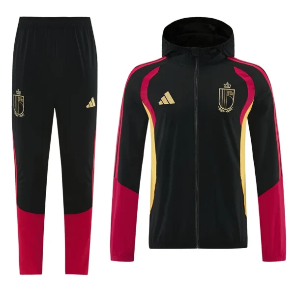 Belgium 2025/26 Windbreaker Suit - Front View | KFCOOL