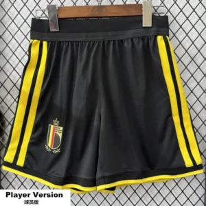 Belgium 2026/27 Home Shorts Player Version - Front View | KFCOOL