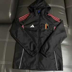 Belgium 2026/27 Windbreaker - Front View Belgium 2026/27 Windbreaker - Front View | KFCOOL