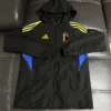Belgium 2026/27 Black Yellow Windbreaker - Front View - KFCool – Football Jerseys & Soccer Kits Store Belgium 2026/27 Black Yellow Windbreaker - Front View | KFCOOL