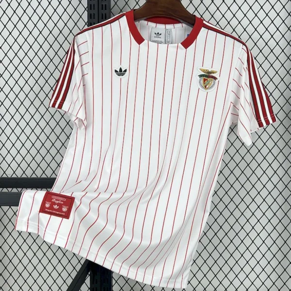 Benfica 2025/26 White Training Shirt - Front View | KFCOOL